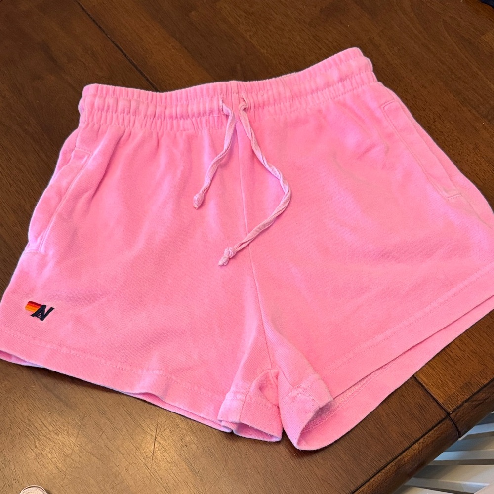 Aviator Nation pink shorts size S